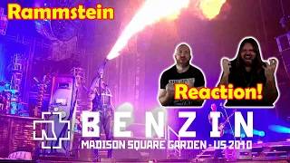 Musicians react to hearing Rammstein-Benzin (Live from Madison Square Garden)!