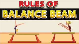 Rules For Balance Beam : Rules and Regulations of Gymnastics Balance Beam for Beginners