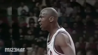 Michael Jordan Makes Hakeem Olajuwon Looks like a BAD PLAYER! (1991.03.25)
