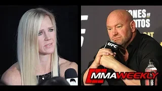 Dana White: Holly Holm Should Consider Retirement  (UFC 239)