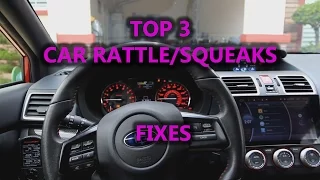 TOP 3 Car Rattle Fixes!