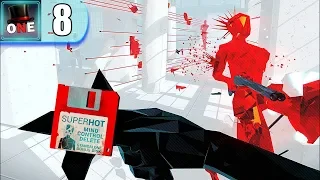 СУПЕРХОТИМ на СТРИМЕ ▶ SUPERHOT: Mind Control Delete ▶ Прохождение 8