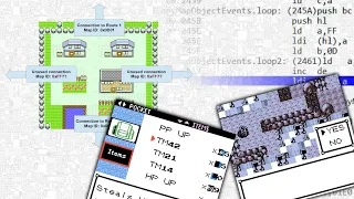 Pokémon Crystal - Examining the "out of bounds" glitches