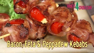 Bacon, Feta & Peppadew Kebabs - Absolute Kebab Perfection, Made in Heaven!