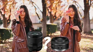 Blind Test: Fujifilm XF33mm F1.4 vs Canon RF50mm F1.8 (Can you guess all correctly?)