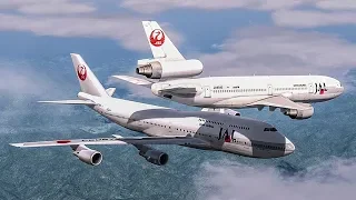 Near Collision Over Japan | Boeing 747 Almost Crash with a DC-10 | Japan Airlines Mid-Air Incident