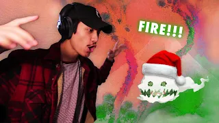 a FIRE christmas beat, KIDS SEE GHOSTS style