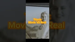 Titanic: Real vs. Movie Characters - Unveiling the Heroes of History #fact #history #explore #shorts