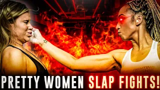 Top 10 Most BRUTAL woman SLAP fights in history!