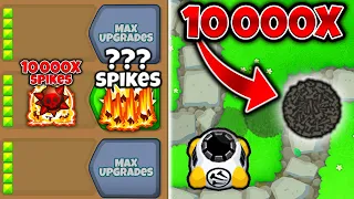 The 10000X Spike Factory is HACKED in BTD6...