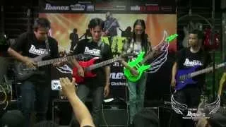 Flying With Ibanez 2014 Live Performance @Hari Hari Musik