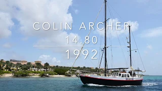 Colin Archer 14.80 for sale in the Caribbean , Curacao.