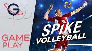 SPIKE VOLLEYBALL : Simulation de volley en salle ! - Gameplay FR