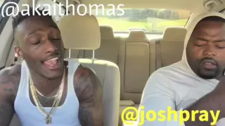 When you find out your friend can sing- Josh Pray and Akai Thomas