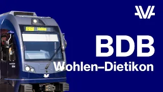 [2021] Komplette Führerstandsfahrt Wohlen–Bremgarten–Dietikon (BDB)