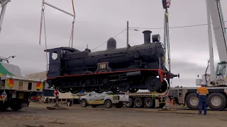 Locomotive 3203 heads to Cooma-Monaro Railway