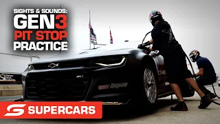 Sights & Sounds: Gen3 pit stop practice | Supercars 2022