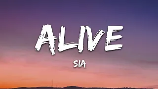 Sia - Alive (Lyrics) / 1 hour Lyrics