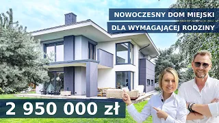 Nowoczesny dom z antresolą, funkcjonalny projekt wnętrz - do zamieszkania od zaraz | Mr. House