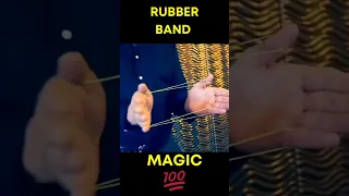 Finger or Rubber Band Magic Tricks 🪄 Tutorial Magic Hacks #Shorts #trending #ytshorts #magic