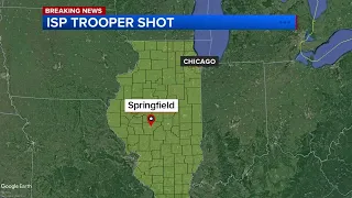 Illinois State Police trooper shot in Springfield; Chicago homicide suspect in custody