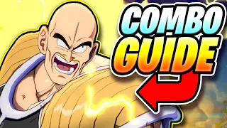 Nappa's EASY Reset TOD (Zero Bar No Spark) | Dragonball FighterZ Combo Guide