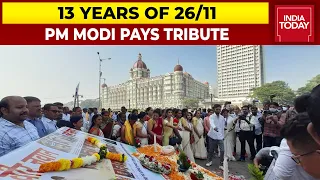 PM Modi Pays Tribute To 26/11 Brave-Hearts | 13 Years Of Mumbai Terror Attacks