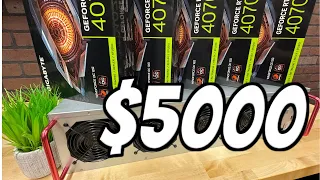 GPU Mining Rig Build 2024