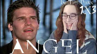 Oz!!!! And Spike I guess... | Angel 1x3 'In the Dark' | Blind Reaction