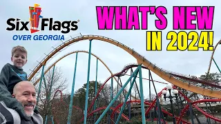 Six Flags Over Georgia - What's New In 2024?