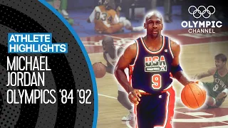 Best of Michael Jordan 🇺🇸 at the Olympics | Athlete Highlights