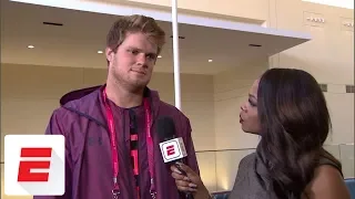 Sam Darnold explains why he isn't throwing at the NFL combine | ESPN