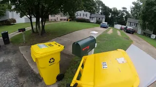 Area 6 recycle pickup solo 8/22/2022 Pt.8