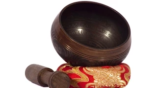 Tibetan Singing Bowl Set - Om Mani Padme Hum