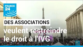 France : des associations militent pour restreindre le droit à l'avortement • FRANCE 24