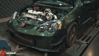 Integra DC5 K20 430whp - IE900R Turbo - Dyno Run