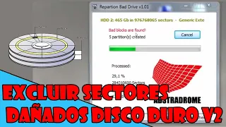 💿 REPARAR sectores DAÑADOS DISCO DURO Repartition Bad Drive 🖴