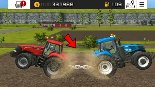 Case vs New Holland In Fs16 | Fs16 Multiplayer | Timelapse |