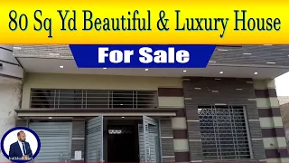 80 Sq Yd Beautiful & Luxury House || For Sale || Faizan City || Prime Location || Property Updates