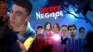 Стримеры играют в Secret Neighbor: Hello Neighbor Multiplayer #FREEBAT9