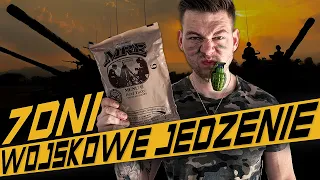 JADŁEM JAK ŻOŁNIERZ PRZEZ 7 DNI!