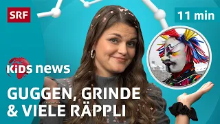 SRF Kids News: Fasnacht in der Schweiz – Guggenmusik, Kostüme & Konfetti | Kindervideos