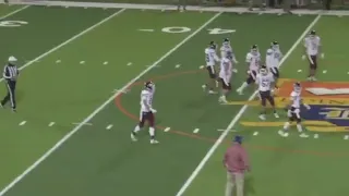 Texas high school football player charges onto field, hits referee