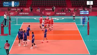 France vs ROC (Rusia) - JJOO Tokyo - Gold Medal Match 🥇 - Voleibol Masculino 2021