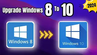 Upgrade Windows 8/8.1 to Windows 10 Without Media Creation Tool (No DATA Loss) 2024