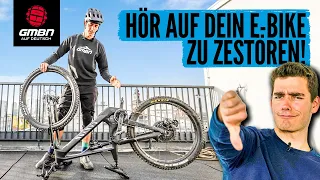 10 Fehler, die du bei deinem E-Bike auf keinen Fall machen solltest!