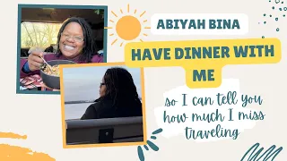 Living In A Minivan: I Miss Traveling - Dinner In My Minivan - #abiyahbina #vanlife