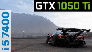 Forza Horizon 5 on i5 7400 - GTX 1050 Ti -  Windows 10