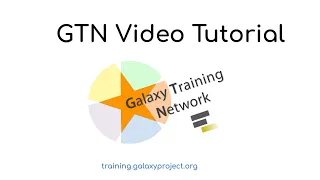 GTN Training - Your First Galaxy Analysis