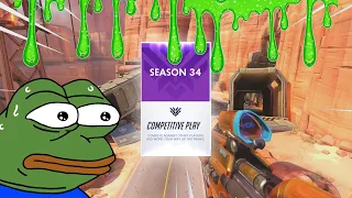 TOXICITY IN SEASON 34 (Overwatch Competitive Toxicity)